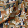 Printed Half Panama NAIVE Blue / Camel